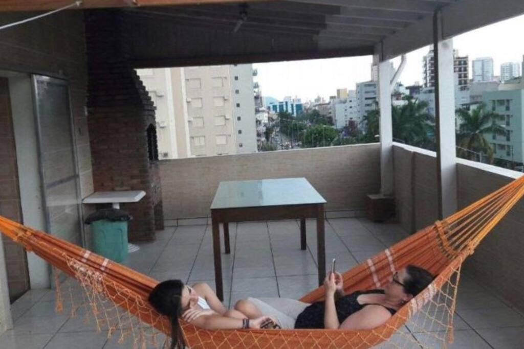 Cobertura Enorme Com Varanda E Churrasqueira Guaruja Exterior photo